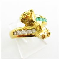 Anillo Damiata Gioielli Mujer in Oro amarillo Zircone 2123/102/1-D199 - 2123/102/1-D199